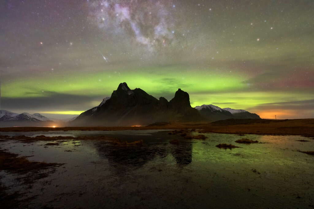 The dancing sky