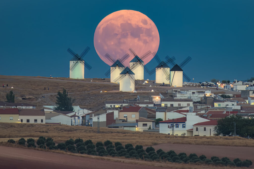 The moon and the giants
