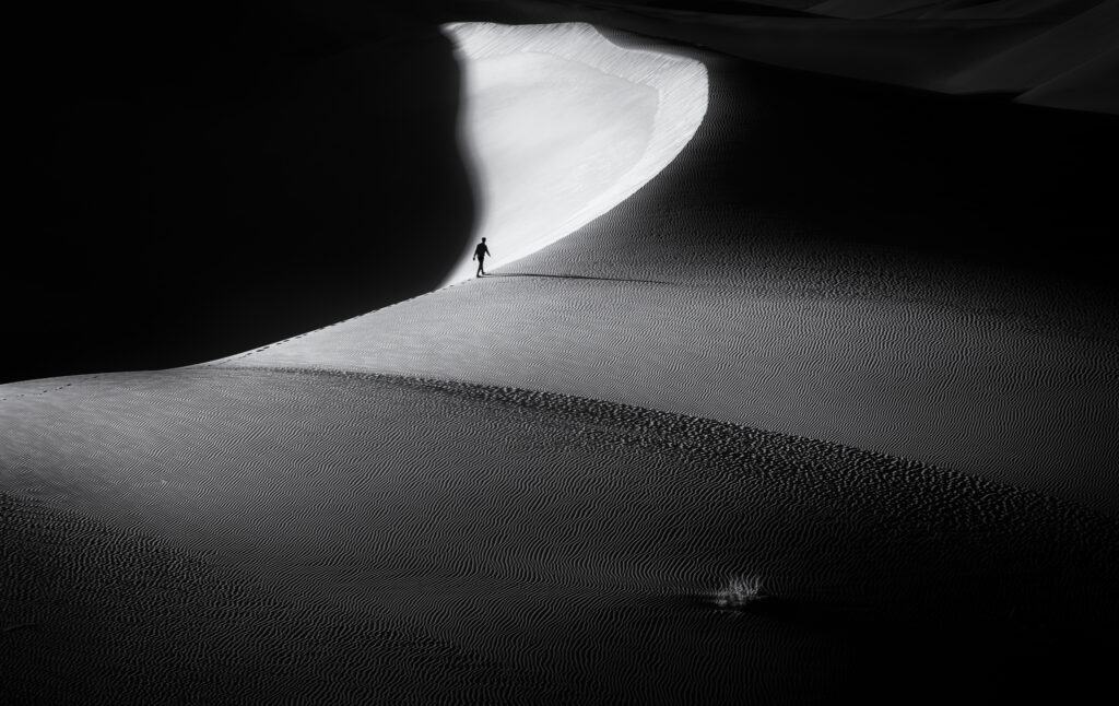 alone in the desert