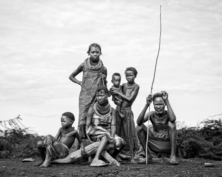 Dassanach Tribe Family