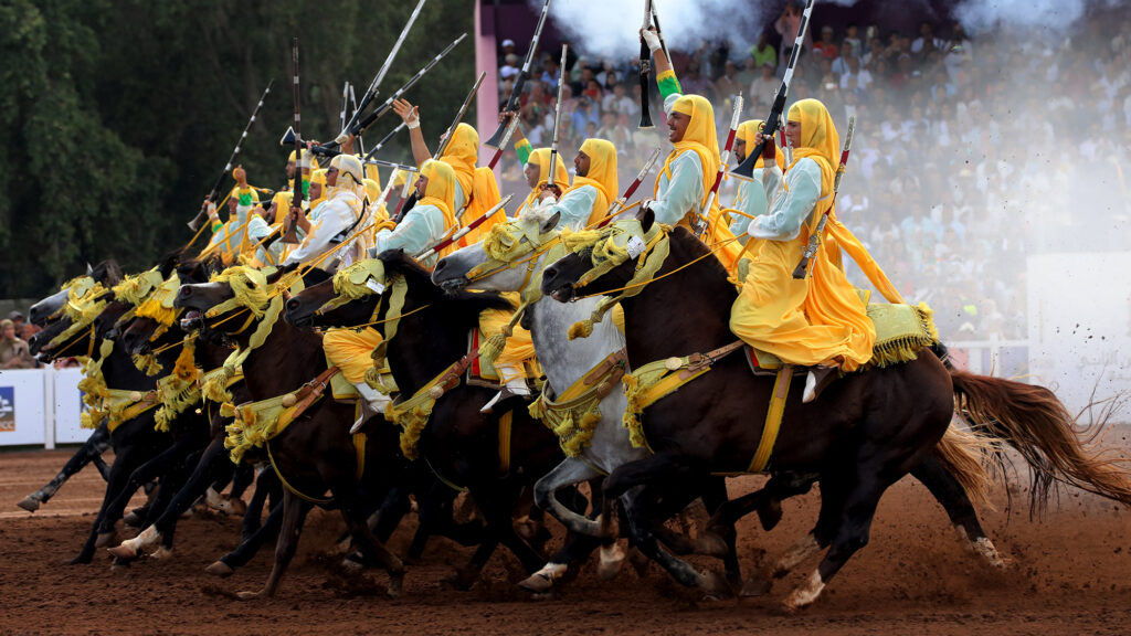 Moroccan Fantasia Tbourida