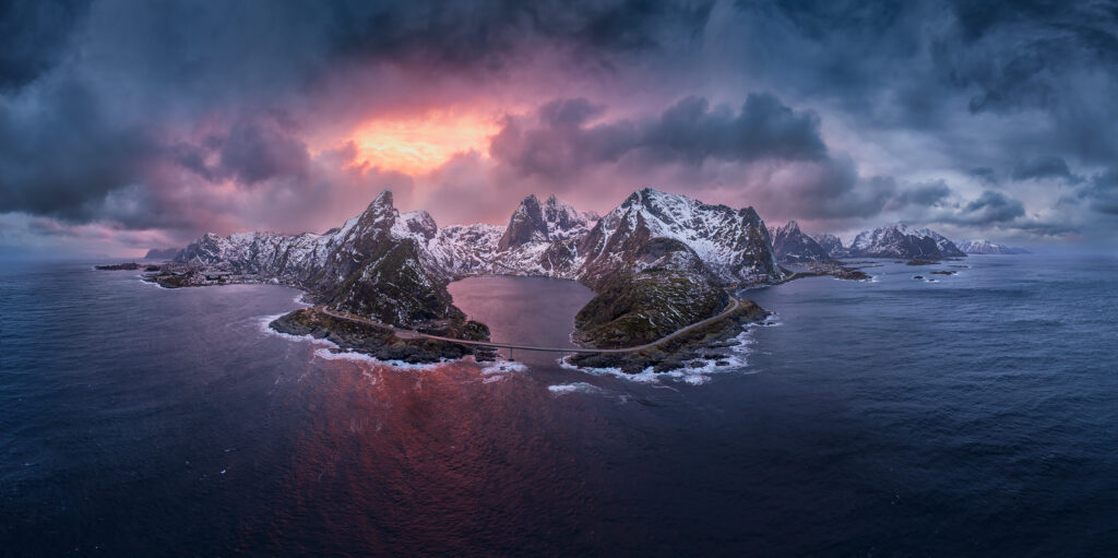 Lofoten On fire