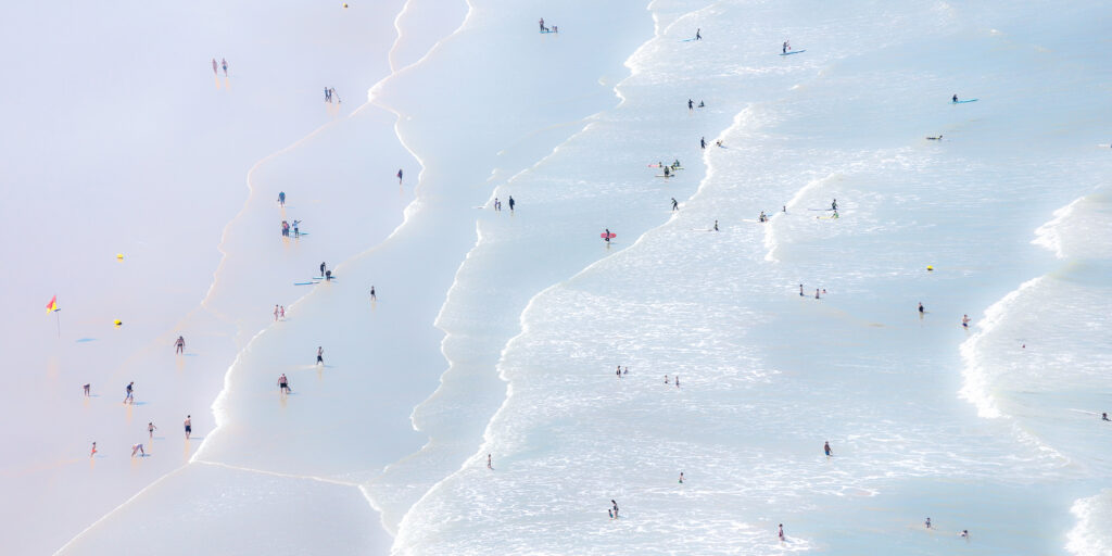 Shifting sand, beach dream