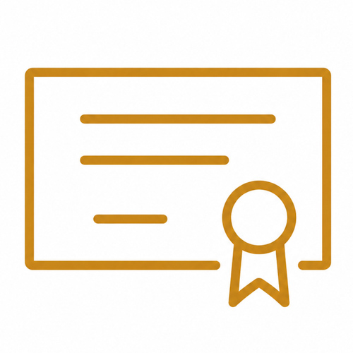 Certificate icon