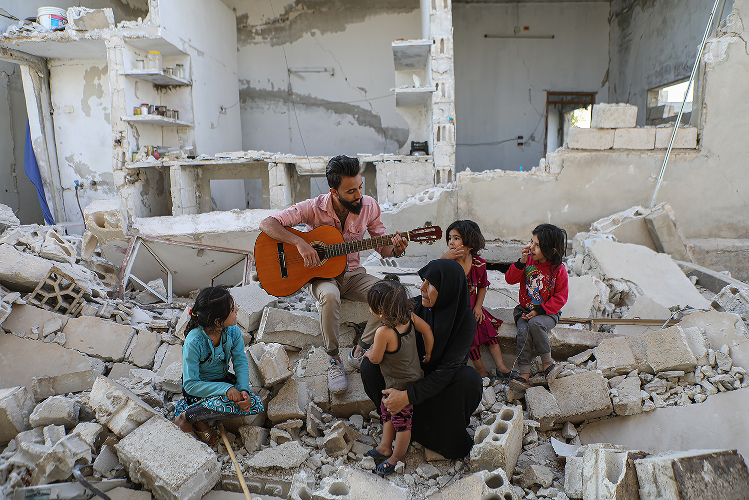 Peace Amidst the Chaos of War by Mouneb Taim