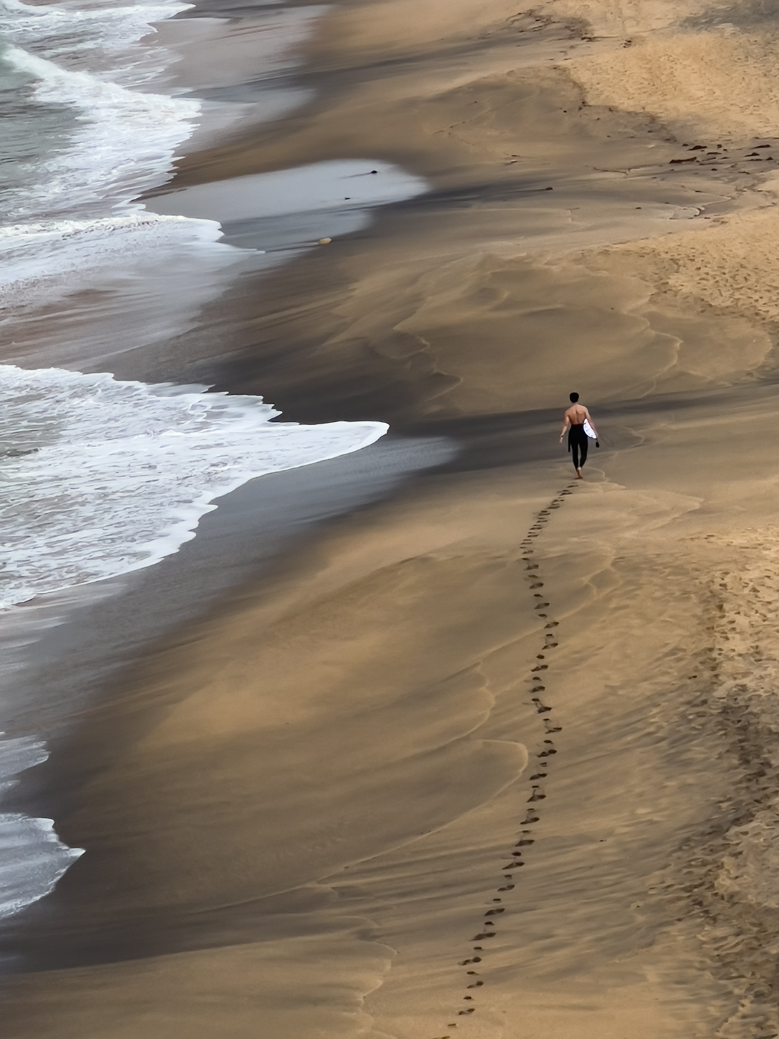 (A) Lone Surfer by Heather Smith