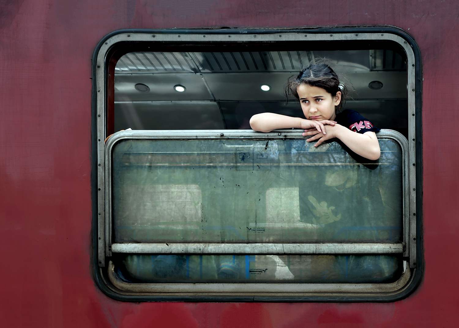 THE GIRL IN A TRAIN by Malih Mirzakhanian