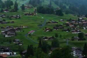 Alps: Human Activities Within Nature